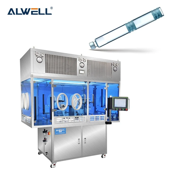 Dual Chamber Syringe Filling Tshuab